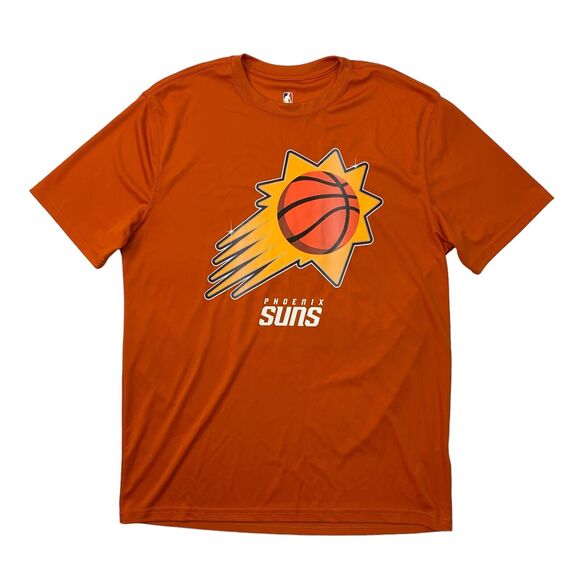 NBA Other - Phoenix Suns T Shirt Mens L Large Orange Devin Booker Sweat Wicking Crew Neck